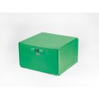 Bicycle Delivery Box 85 liter, 570x550x335 mm groen 