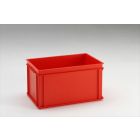 Bac gerbable norme Europe alimentaire 600x400x325 mm 60L Normbox ROUGE