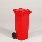 Conteneur à déchets, 80 litres. rouge
